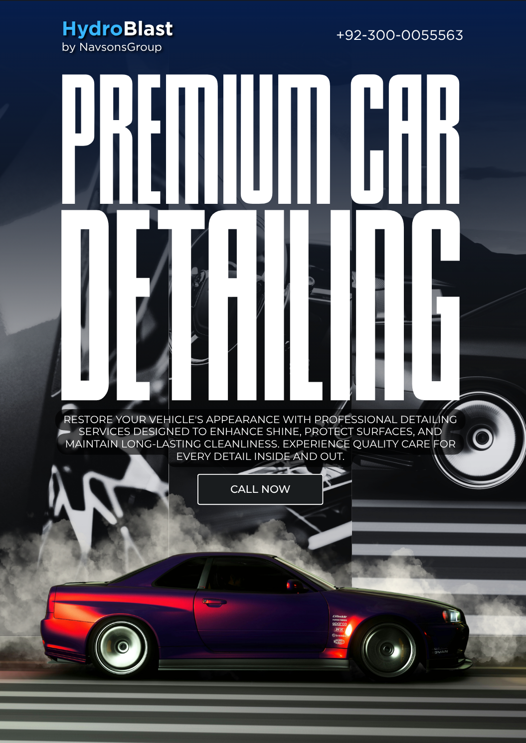 Auto Detailing flyer